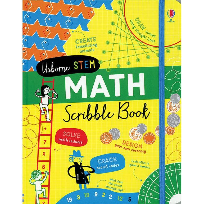 Usborne Books-Math Scribble Book-546878-Legacy Toys