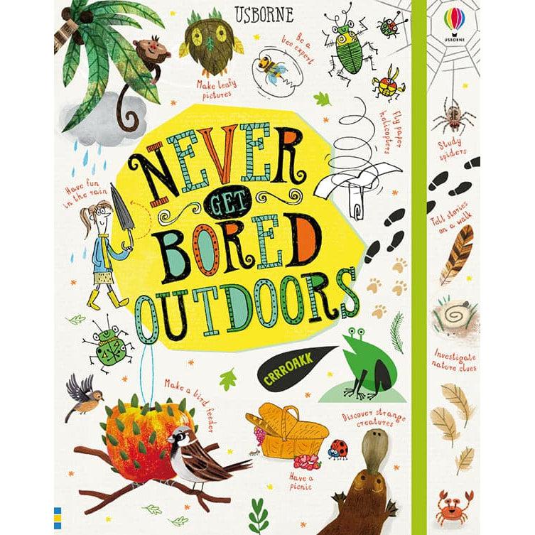 Usborne Books-Never Get Bored Outdoors-546816-Legacy Toys