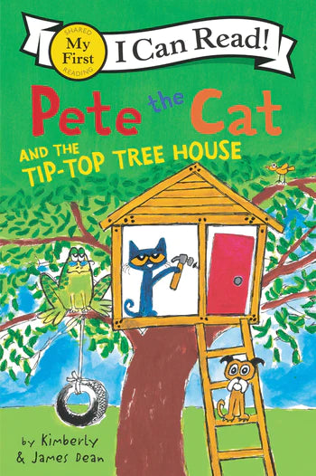 Usborne Books-Pete the Cat and the Tip-Top Tree House-0062404318-Legacy Toys