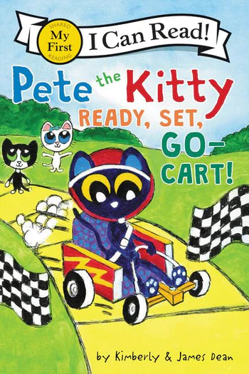 Usborne Books-Pete the Kitty: Ready, Set, Go-Cart-50499-Legacy Toys