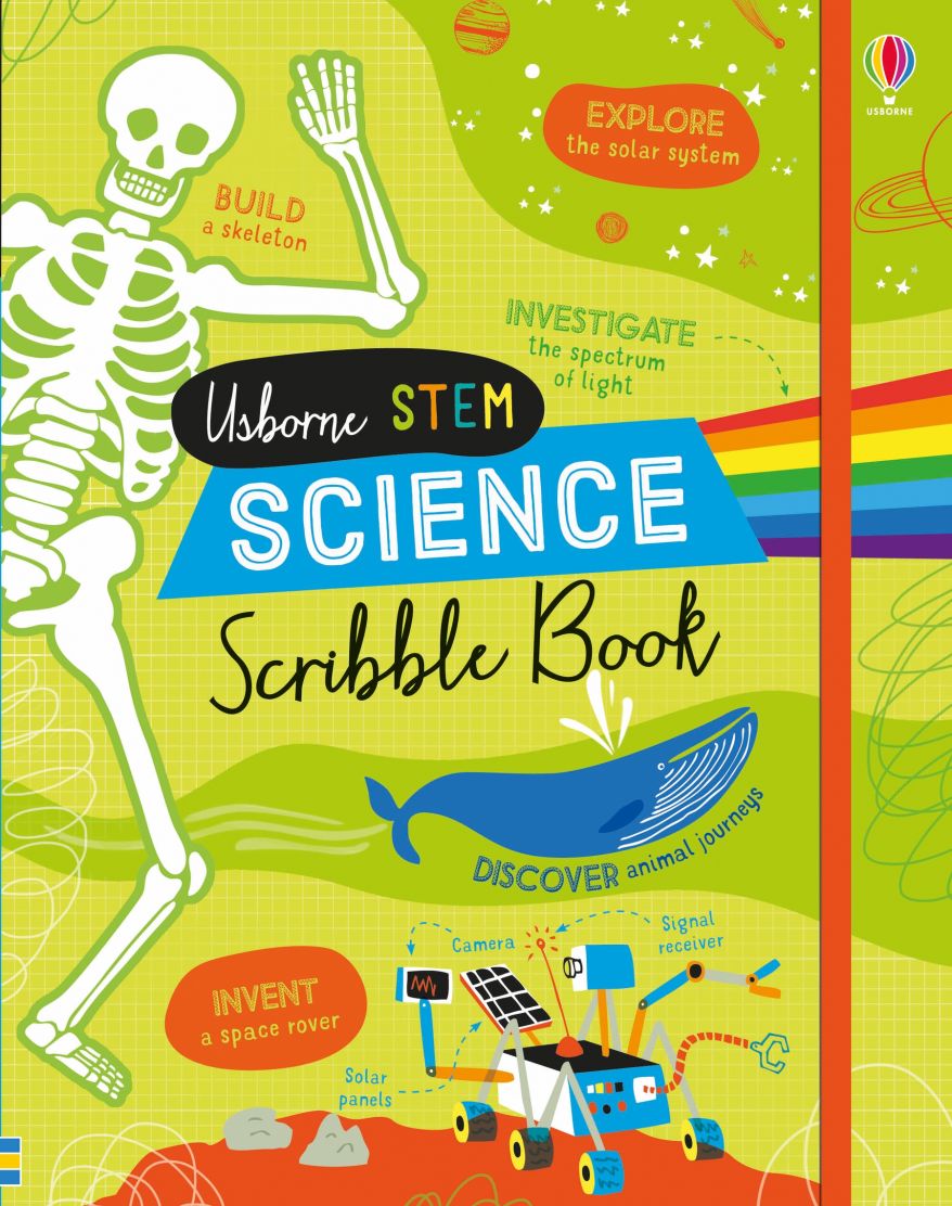 Usborne Books-Science Scribble Book-544195-Legacy Toys