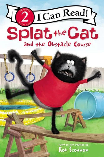 Usborne Books-Splat the Cat and the Obstacle Course-0062697153-Legacy Toys