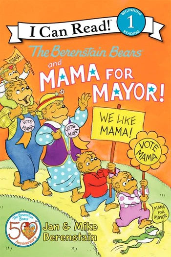 Usborne Books-The Berenstain Bears and Mama for Mayor!-0062075276-Legacy Toys