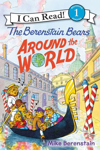 Usborne Books-The Berenstain Bears Around the World-0062350234-Legacy Toys
