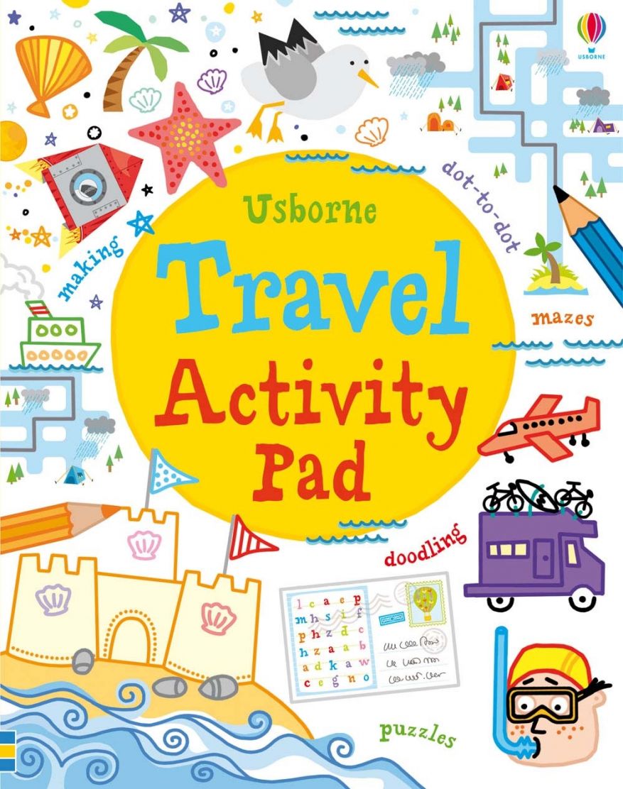 Usborne Books-Travel Activity Pad-530914-Legacy Toys