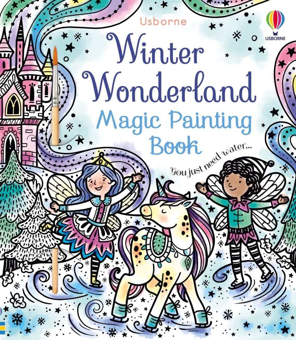 Usborne Books-Winter Wonderland Magic Painting Book-317296-Legacy Toys