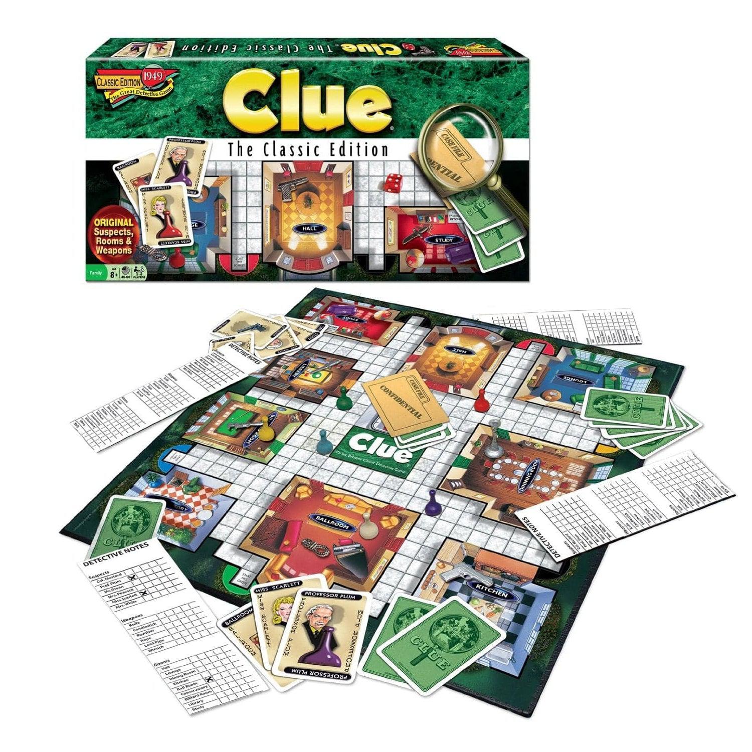 Winning Moves-Clue Classic Edition-1137-Legacy Toys