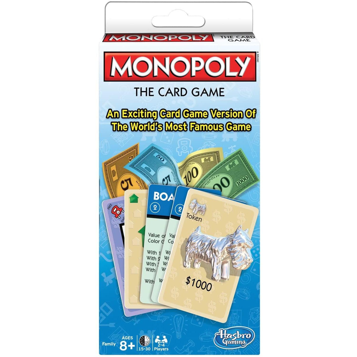 Winning Moves-Monopoly The Card Game-1217-Legacy Toys