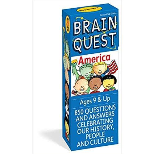 Workman Publishing-Brain Quest - America-17239-Legacy Toys