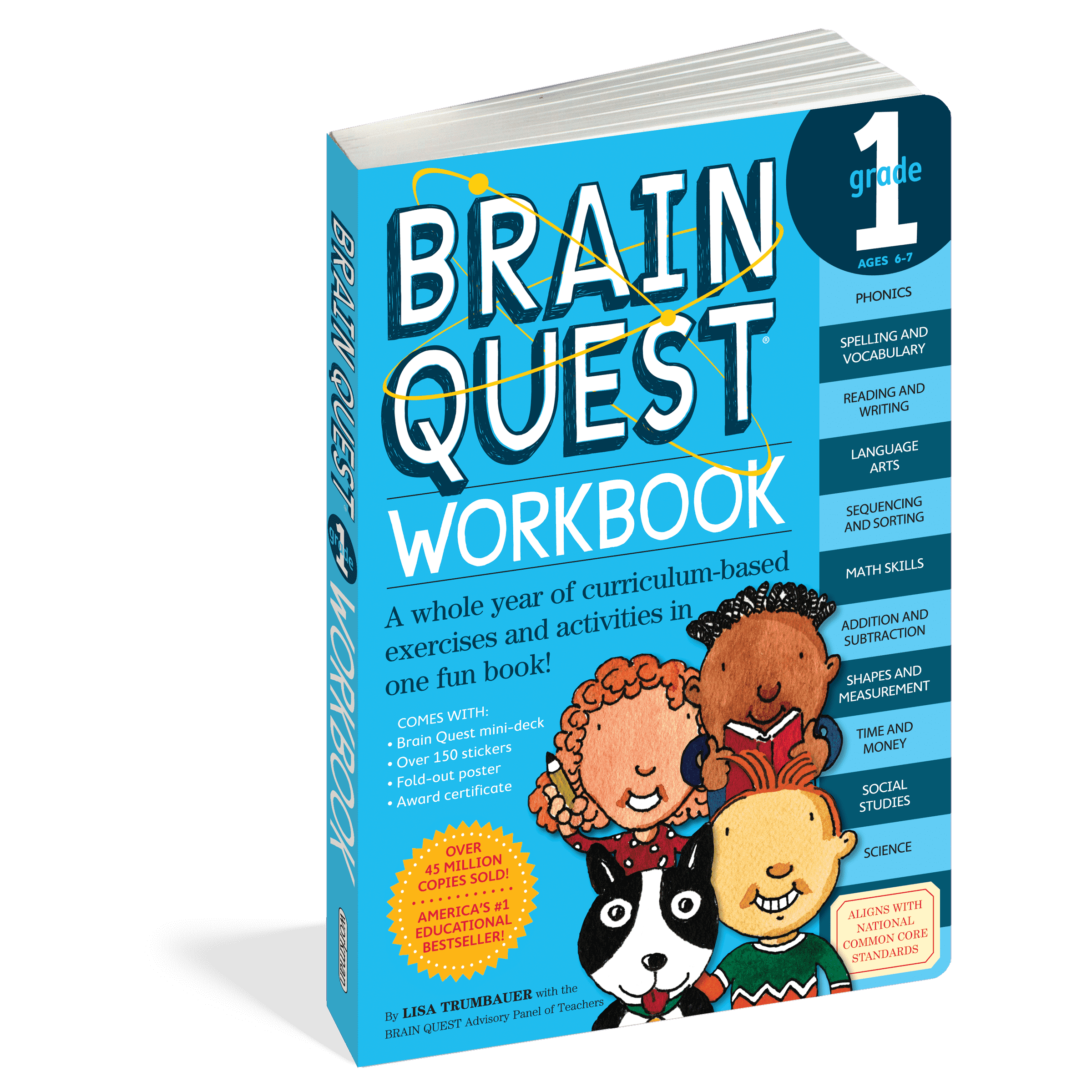 Workman Publishing-Brain Quest Workbook: Grade 1-14914-Legacy Toys