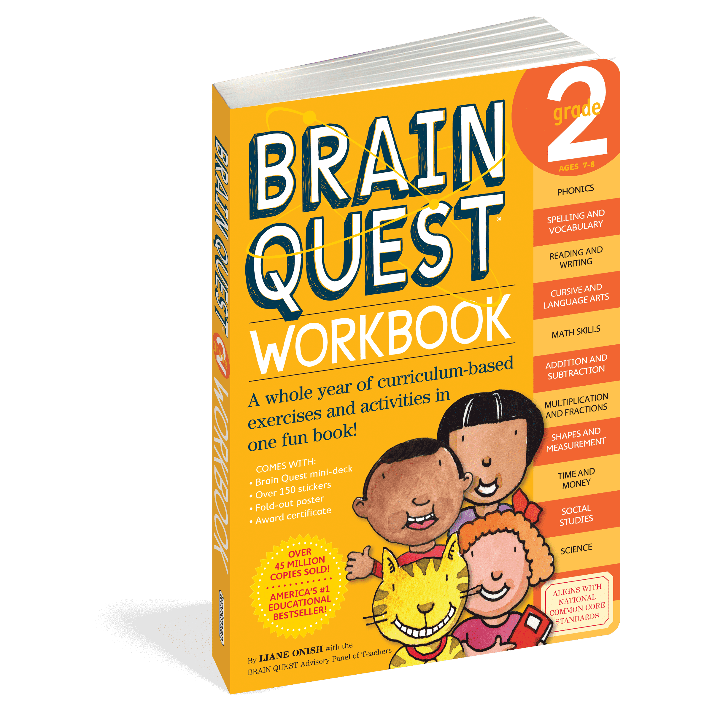 Workman Publishing-Brain Quest Workbook: Grade 2-14915-Legacy Toys