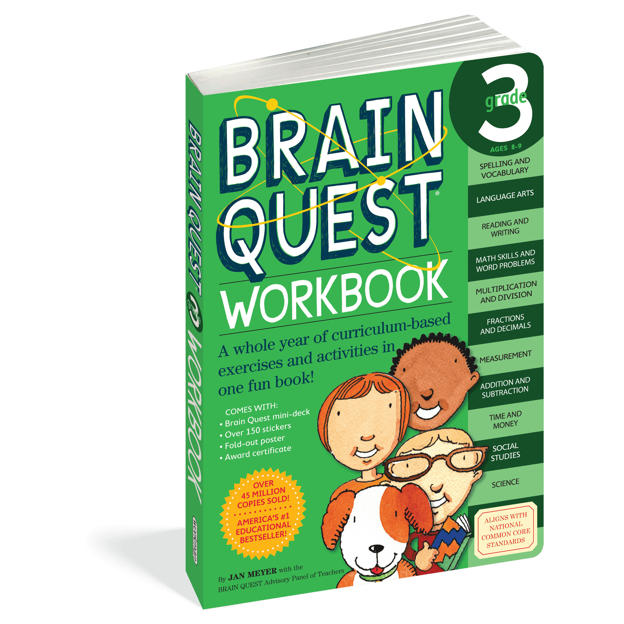 Workman Publishing-Brain Quest Workbook: Grade 3-14916-Legacy Toys