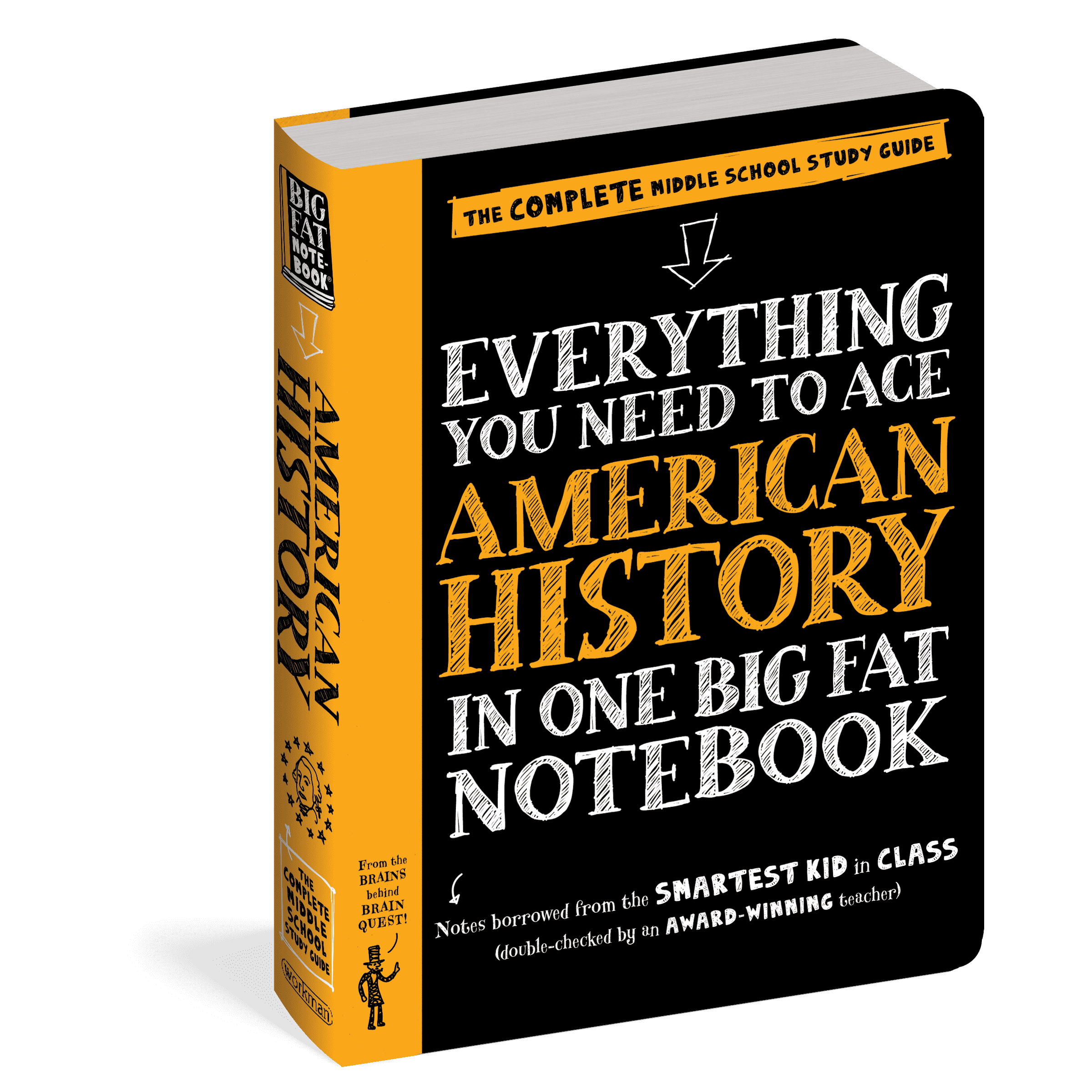 Workman Publishing-Everything You Need To Ace American History In One Big Fat Notebook-16083-Legacy Toys