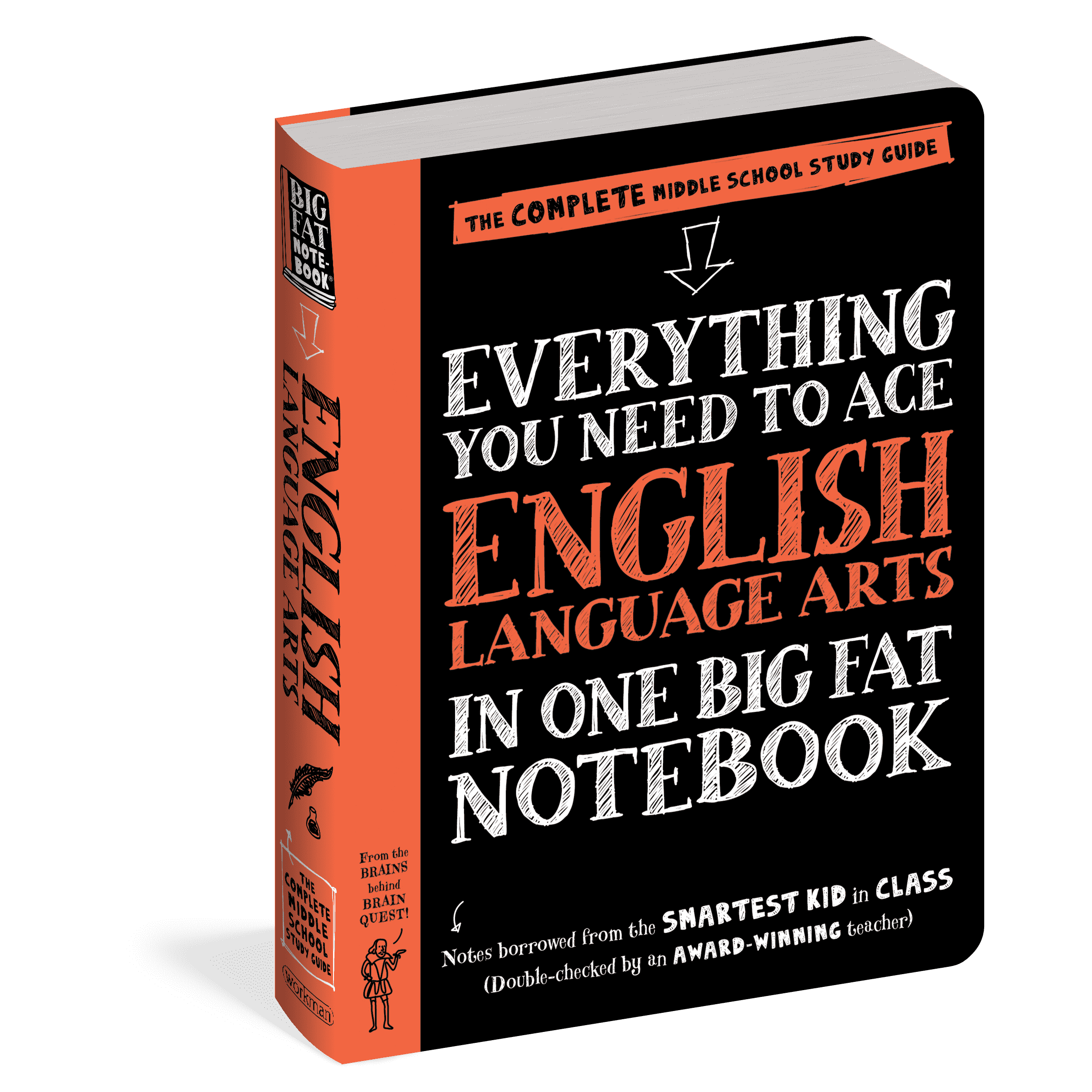 Workman Publishing-Everything You Need To Ace English Language In One Big Fat Notebook-16091-Legacy Toys