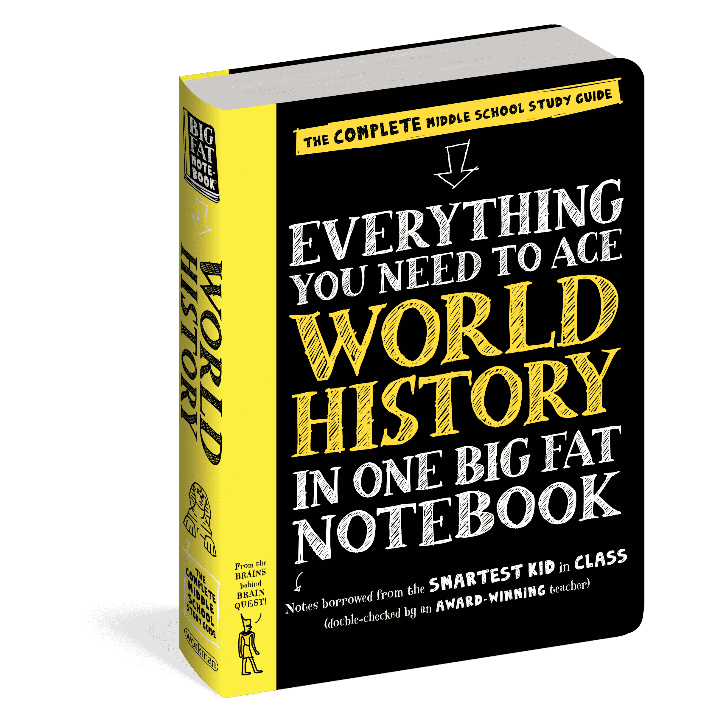 Workman Publishing-Everything You Need To Ace World History In One Big Fat Notebook-16094-Legacy Toys