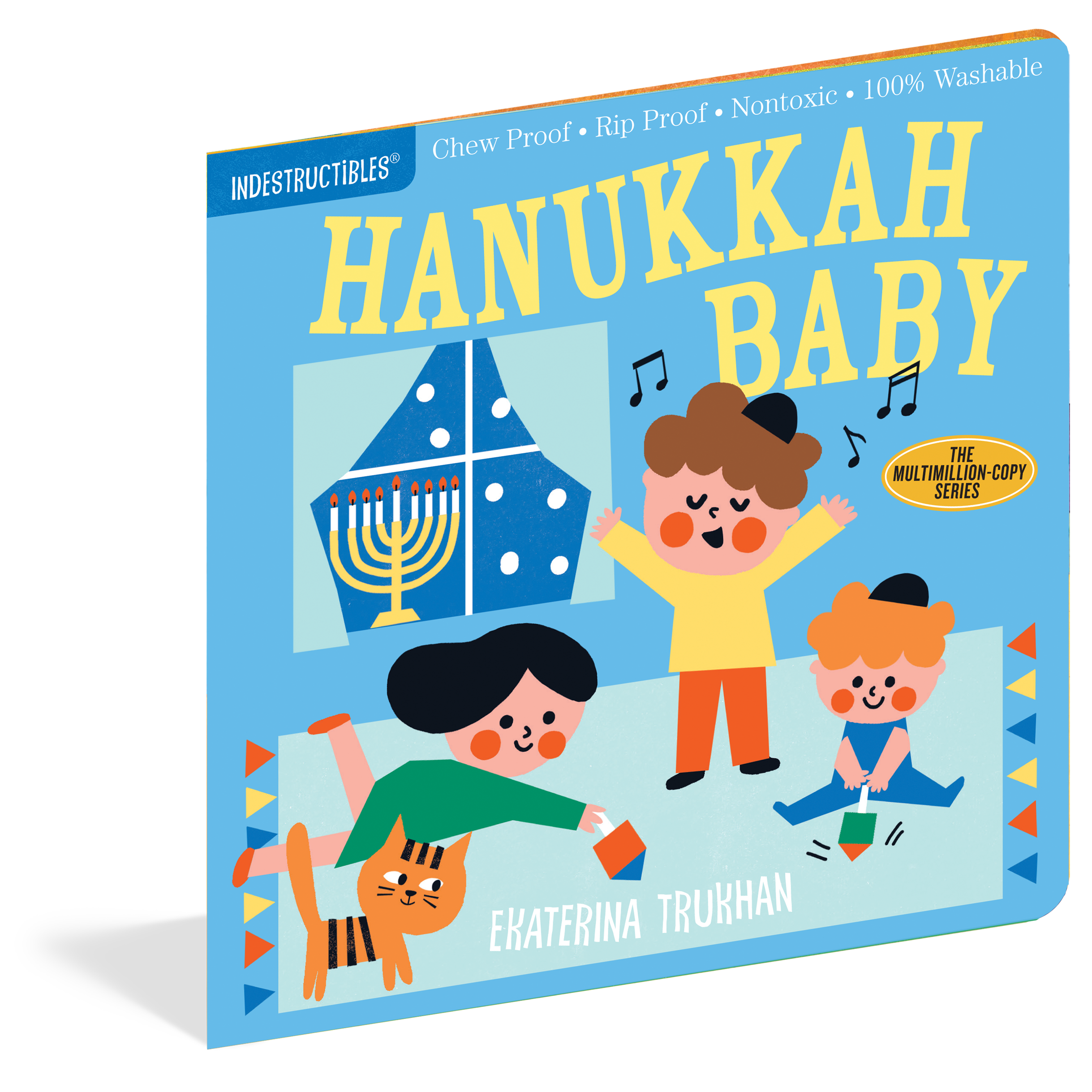Workman Publishing-Indestructibles: Hanukkah Baby-100804-Legacy Toys