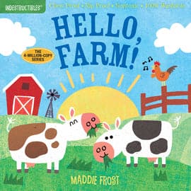 Workman Publishing-Indestructibles: Hello, Farm!-100467-Legacy Toys