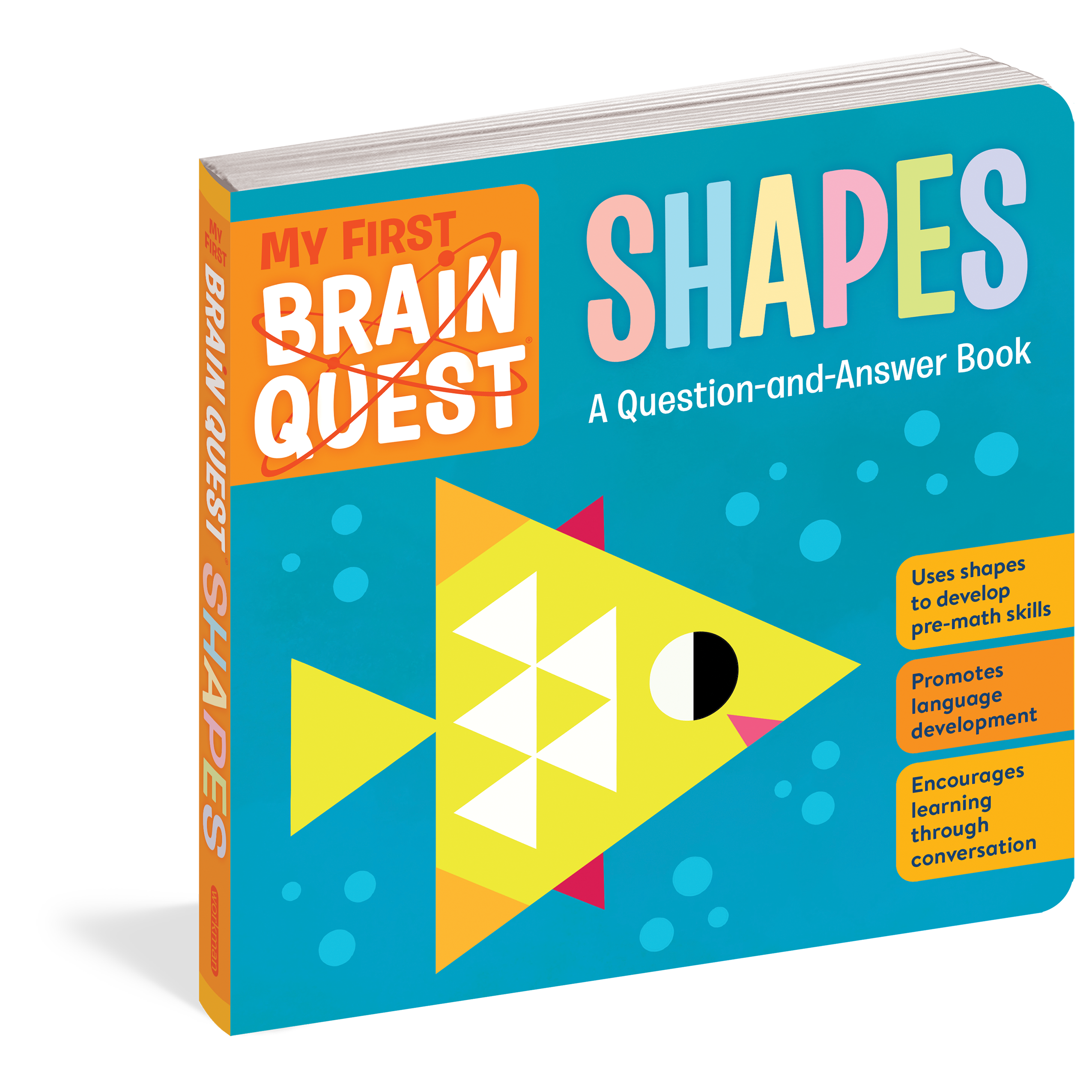 Workman Publishing-My First Brain Quest Shapes - A Question and Answer Book-50899-Legacy Toys