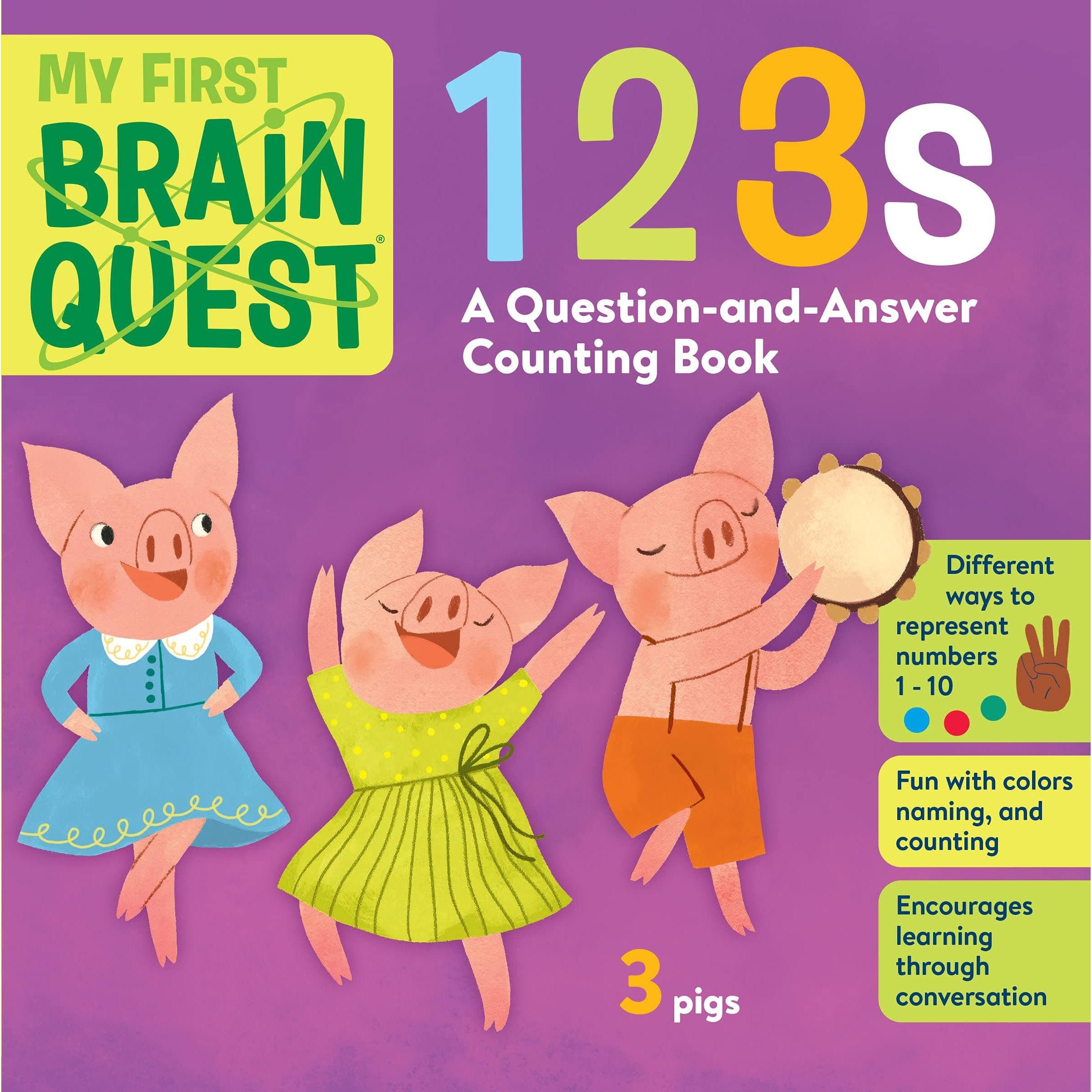 Workman Publishing-My First Brain Quest Skills Books: 123's-100381-Legacy Toys