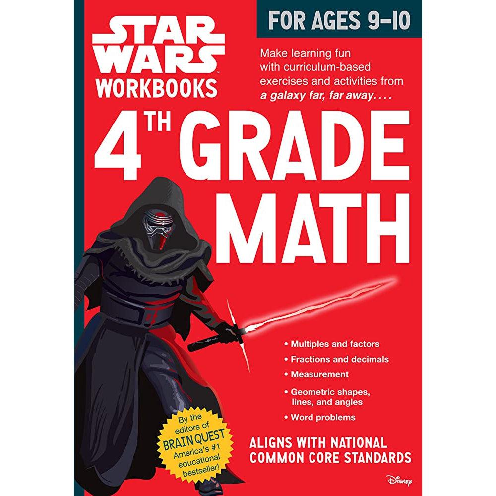 Workman Publishing-Star Wars Workbook: Grade 4 Math-18936-Legacy Toys