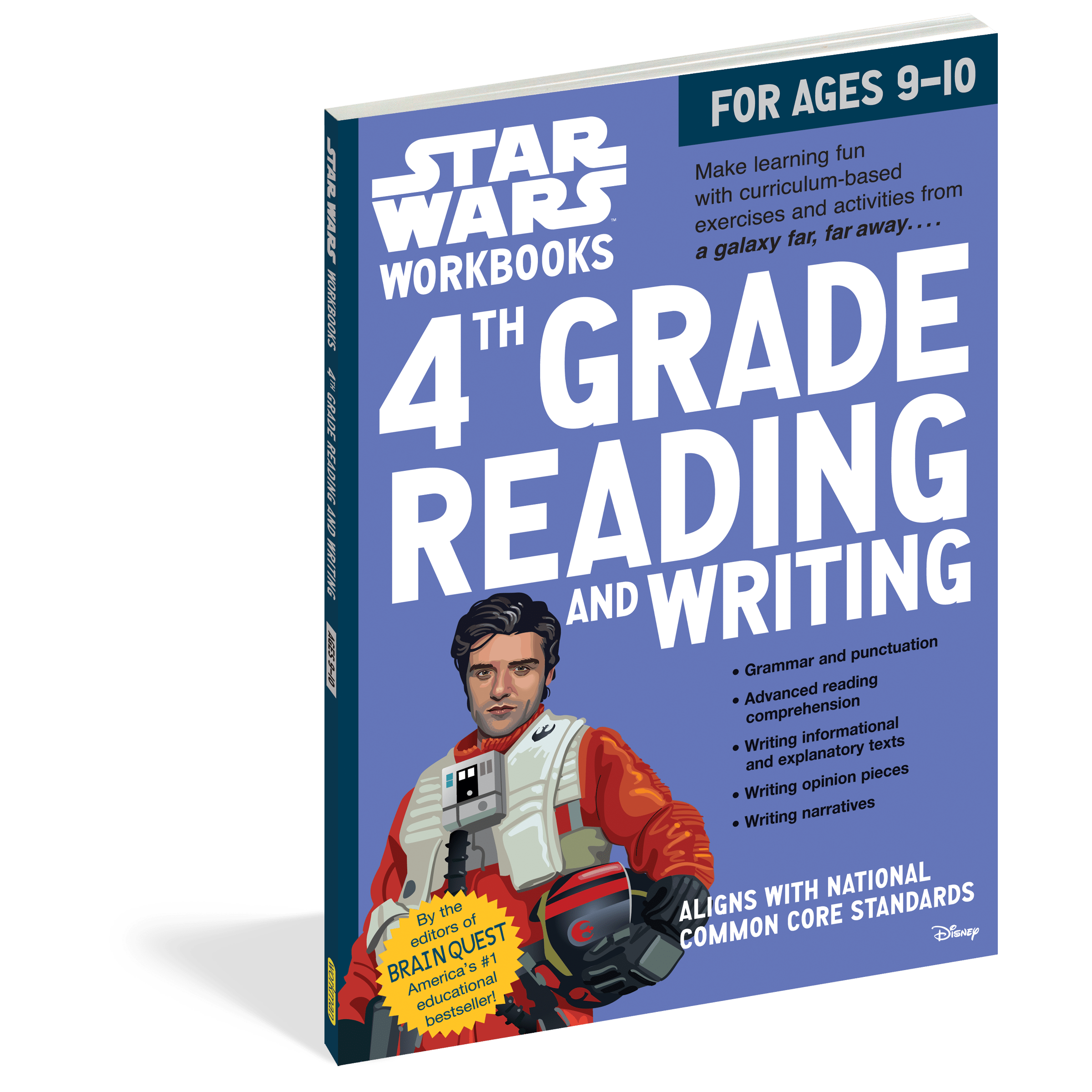 Workman Publishing-Star Wars Workbook: Grade 4 Reading & Writing-18939-Legacy Toys