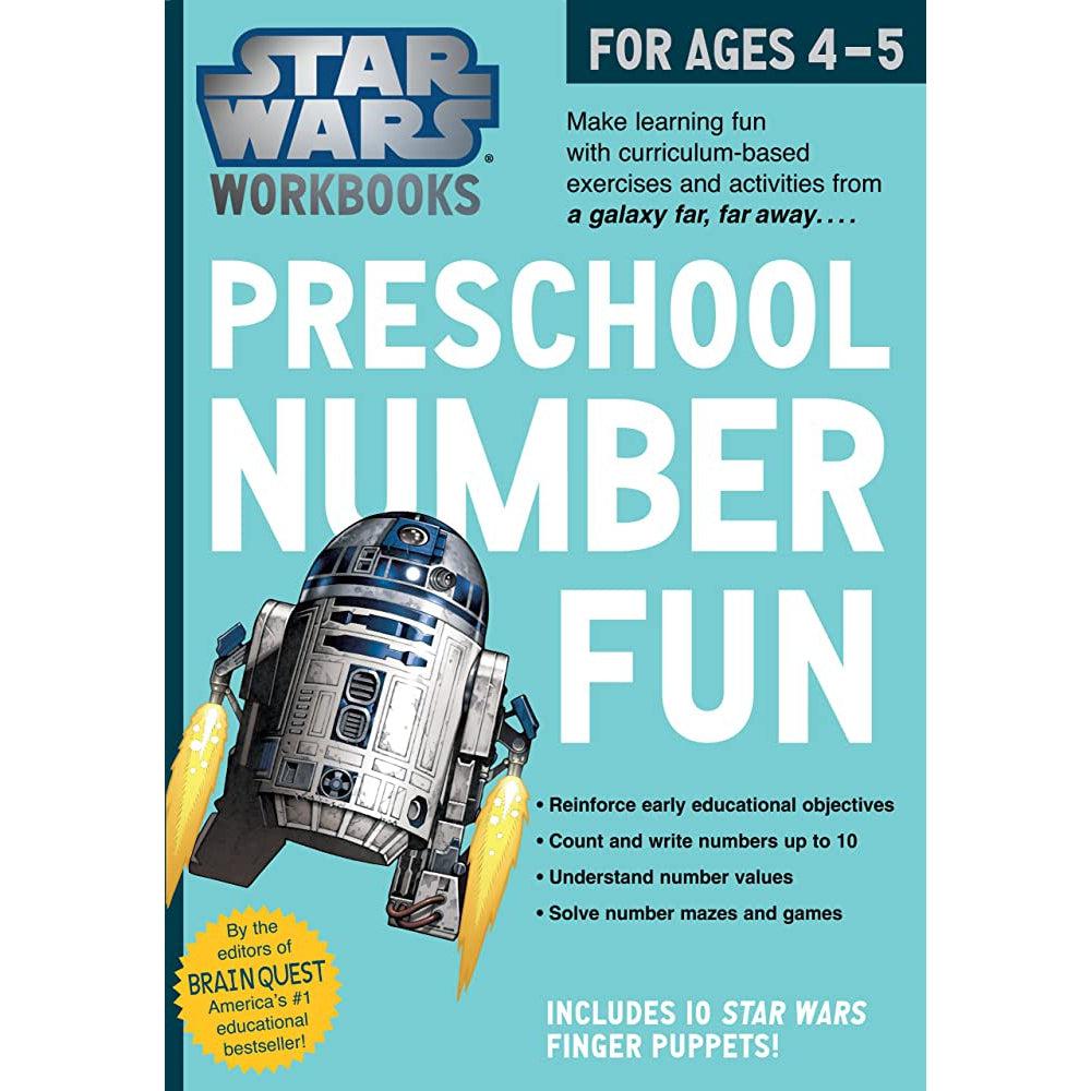 Workman Publishing-Star Wars Workbook: Preschool Number Fun-17802-Legacy Toys
