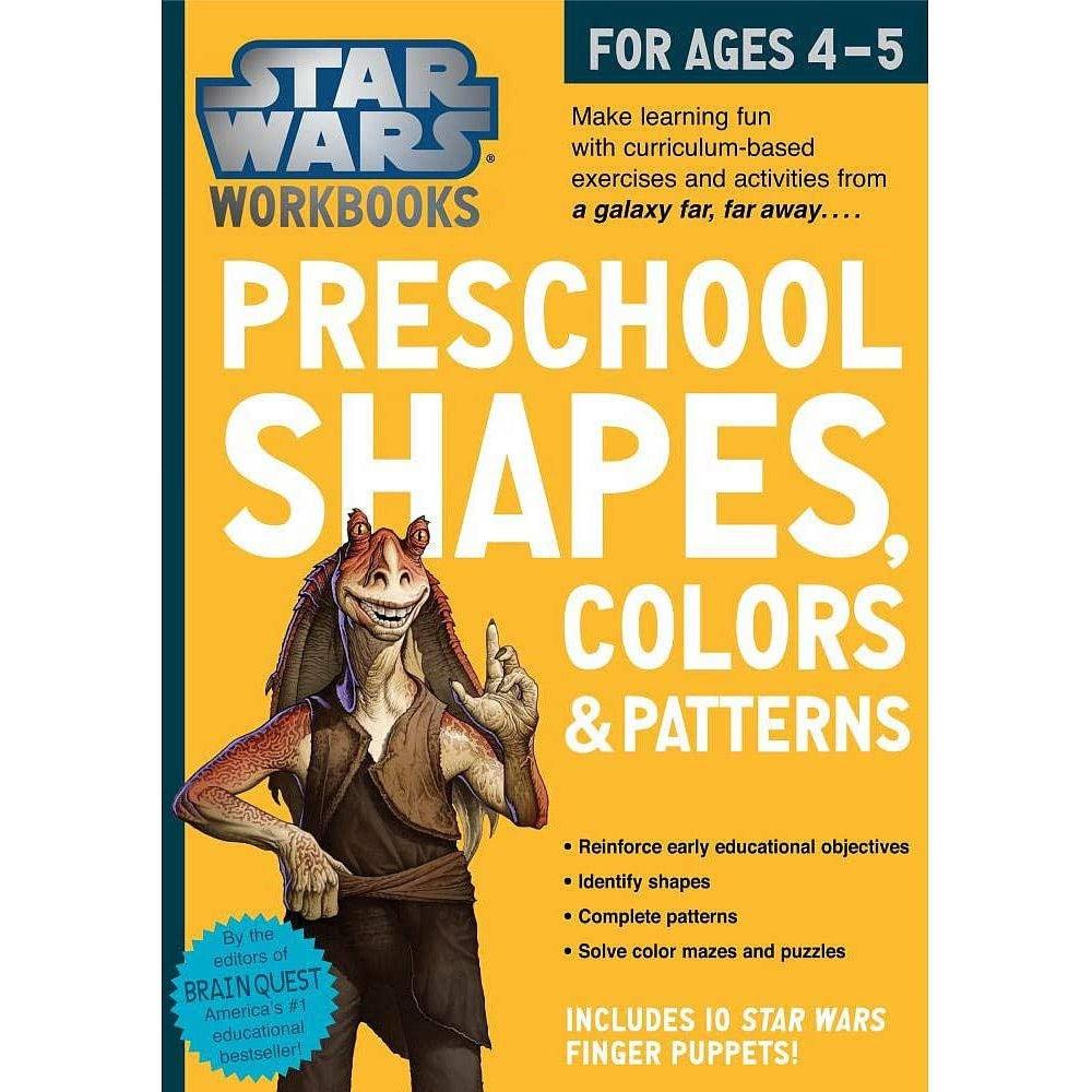 Workman Publishing-Star Wars Workbook: Preschool Shapes, Colors, and Patterns-178064-Legacy Toys