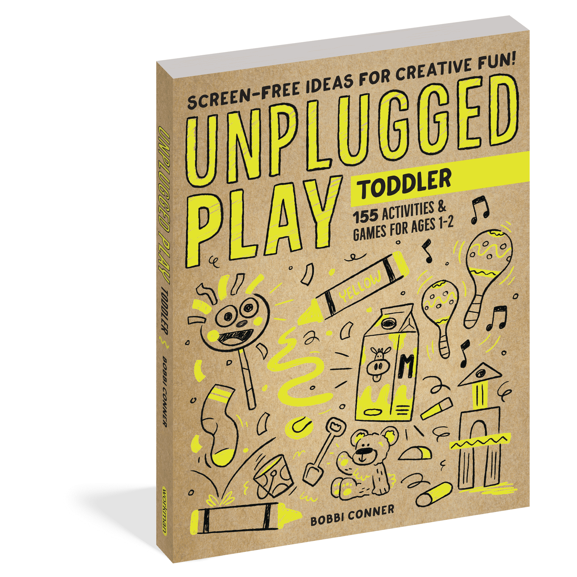 Workman Publishing-Unplugged Play: Toddler for Ages 1-2-101018-Legacy Toys
