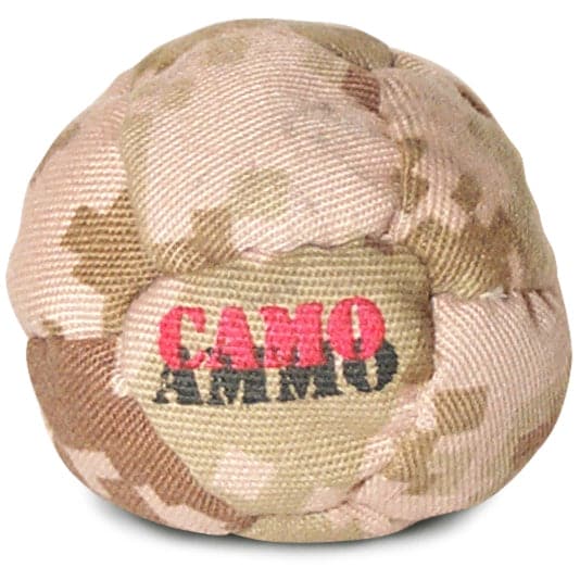 World Footbag-Camo Ammo Hacky Sack Footbag - Assorted Colors-8781-Legacy Toys