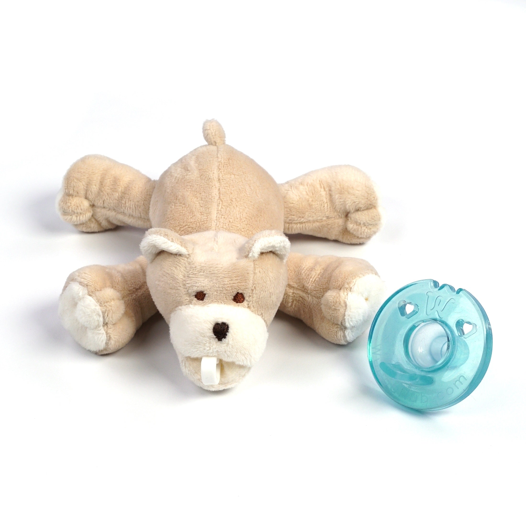 WubbaNub-Wubbanub - Baby Bear - Detachable Pacifier-WUB92662-Legacy Toys