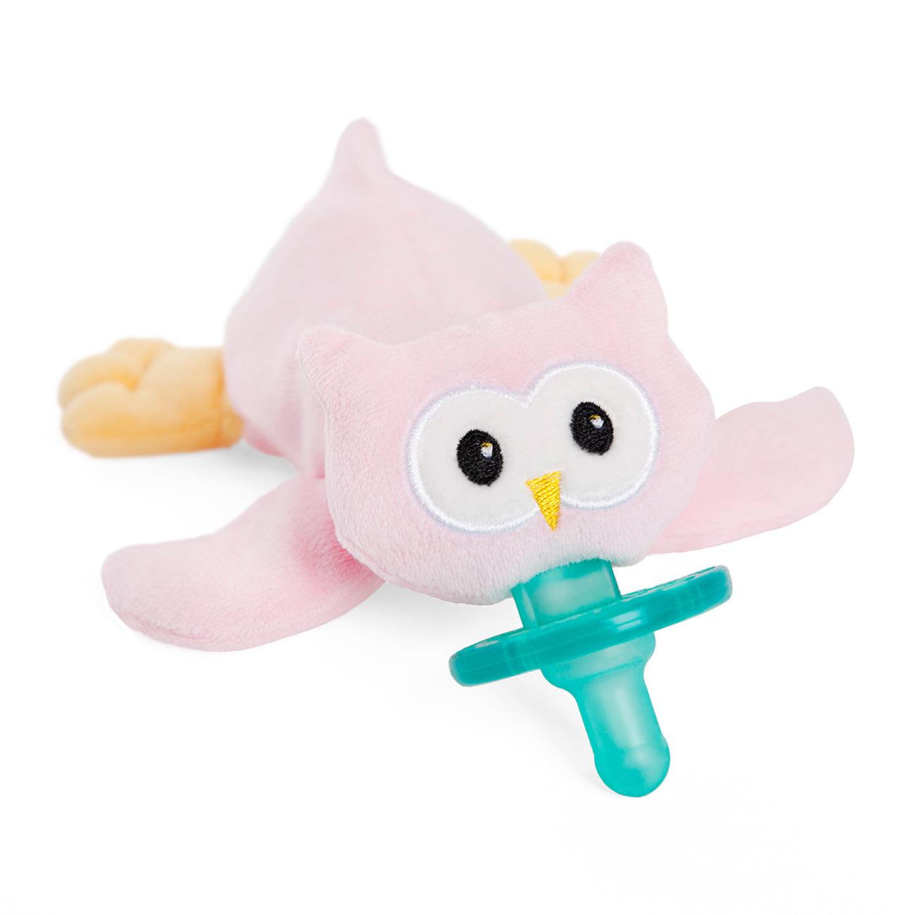WubbaNub-Wubbanub - Owl - Pink-WUB22607-Legacy Toys