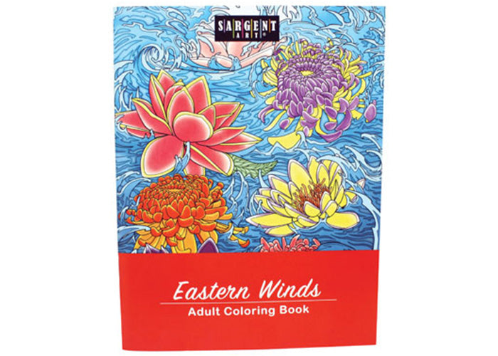 XYZ Toys-Adult Coloring Book - Eastern Winds-3287-Legacy Toys