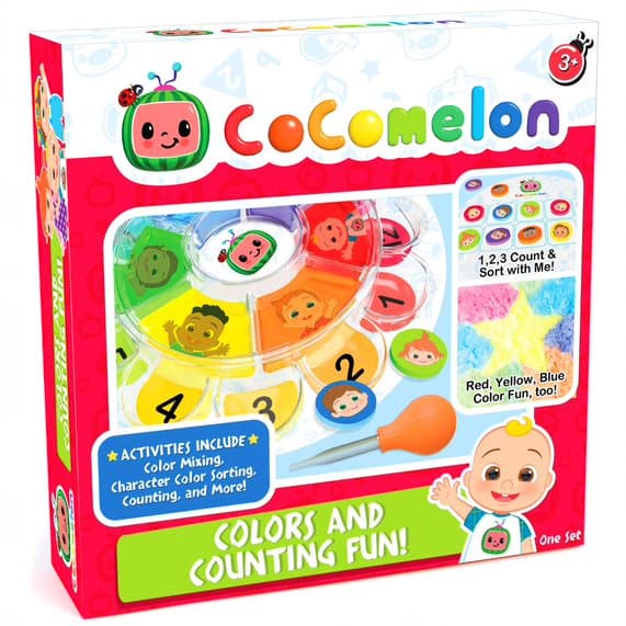 XYZ Toys-CoComelon Colors & Counting Fun-13131-Legacy Toys