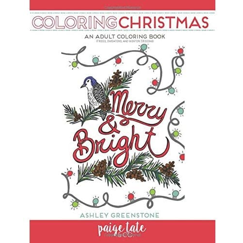 XYZ Toys-Coloring Christmas: An Adult Coloring Book (Trees, Sweaters, and Winter Designs)-978-1941325452-Legacy Toys