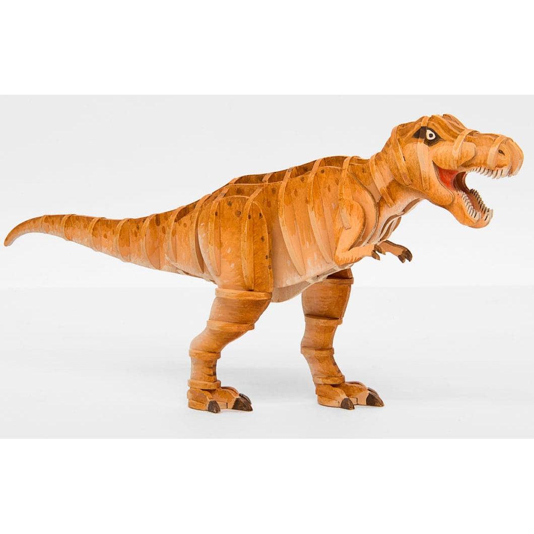XYZ Toys-IncrediBuilds Tyrannosaurus Rex 3D Wood Model-854725006201-Legacy Toys