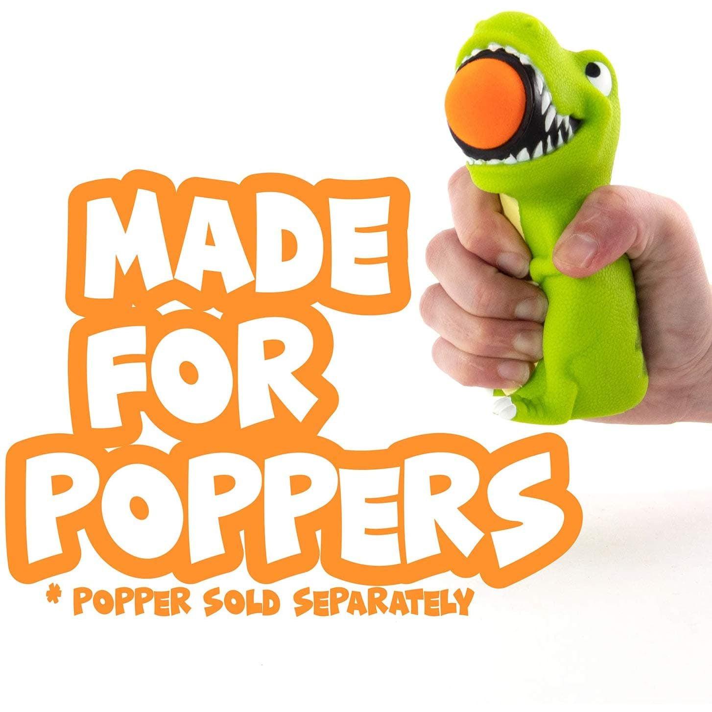 XYZ Toys-Power Popper Refills - Orange-54220-Legacy Toys