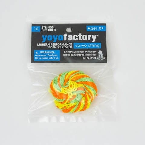 XYZ Toys-YoYo String 10 Pack - Assorted Colors-StringAS-10-Legacy Toys