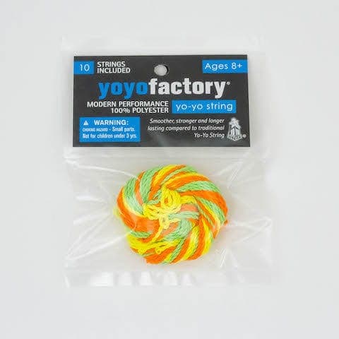 XYZ Toys-YoYo String 10 Pack - Assorted Colors-StringAS-10-Legacy Toys