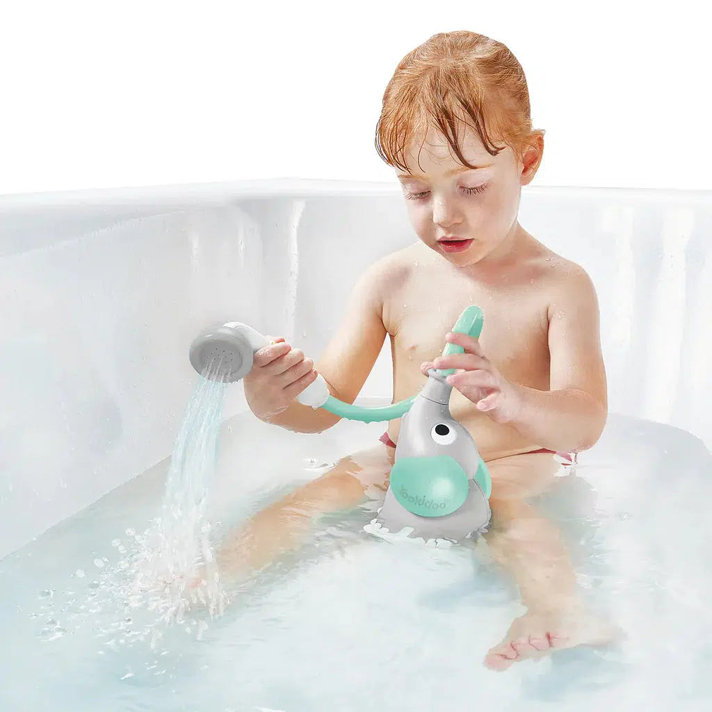 Yookidoo-Elephant Baby Shower - Blue-40210-Legacy Toys