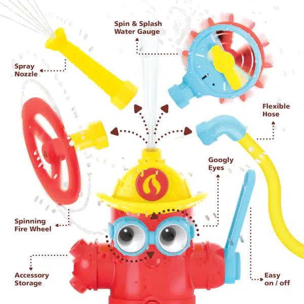 Yookidoo-Ready Freddy Spray 'N' Sprinkle-40204-Legacy Toys
