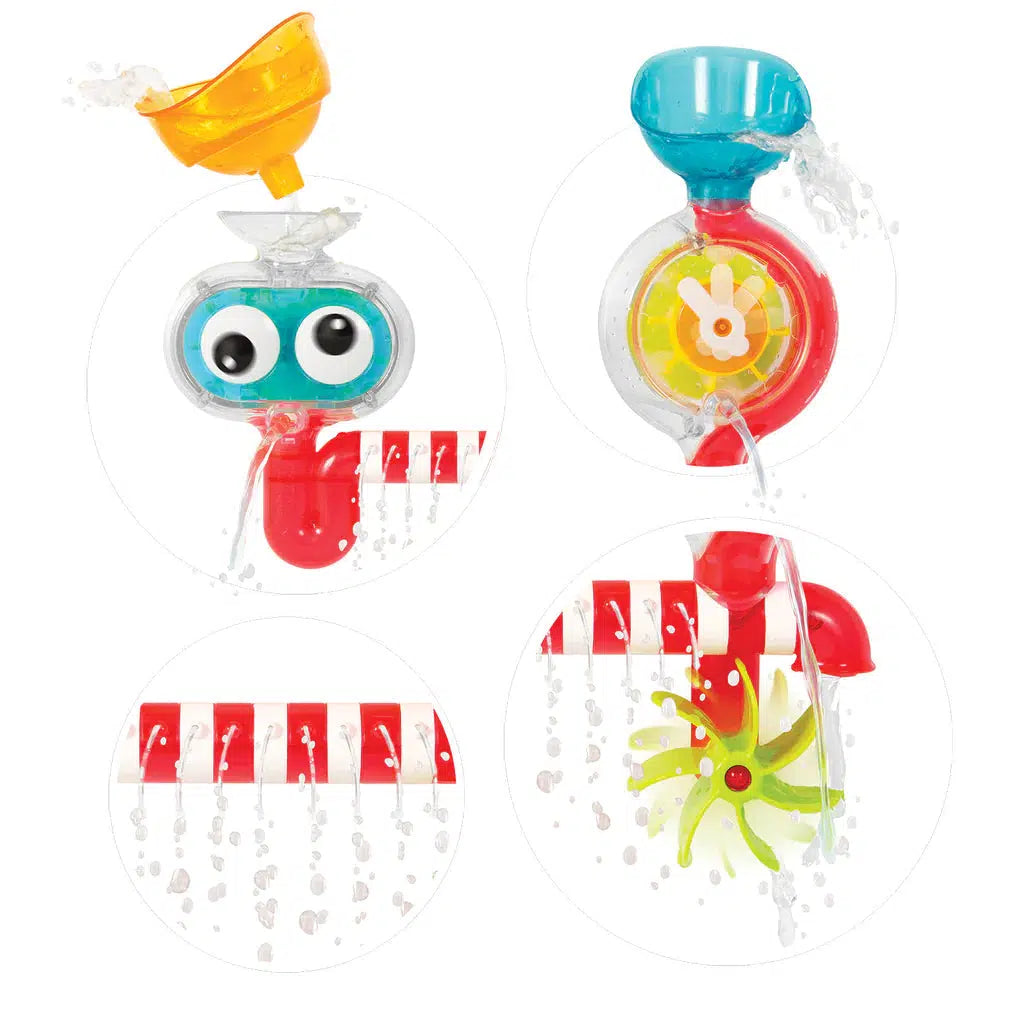 Yookidoo-Spin 'N' Sprinkle Water Lab-40262-Legacy Toys