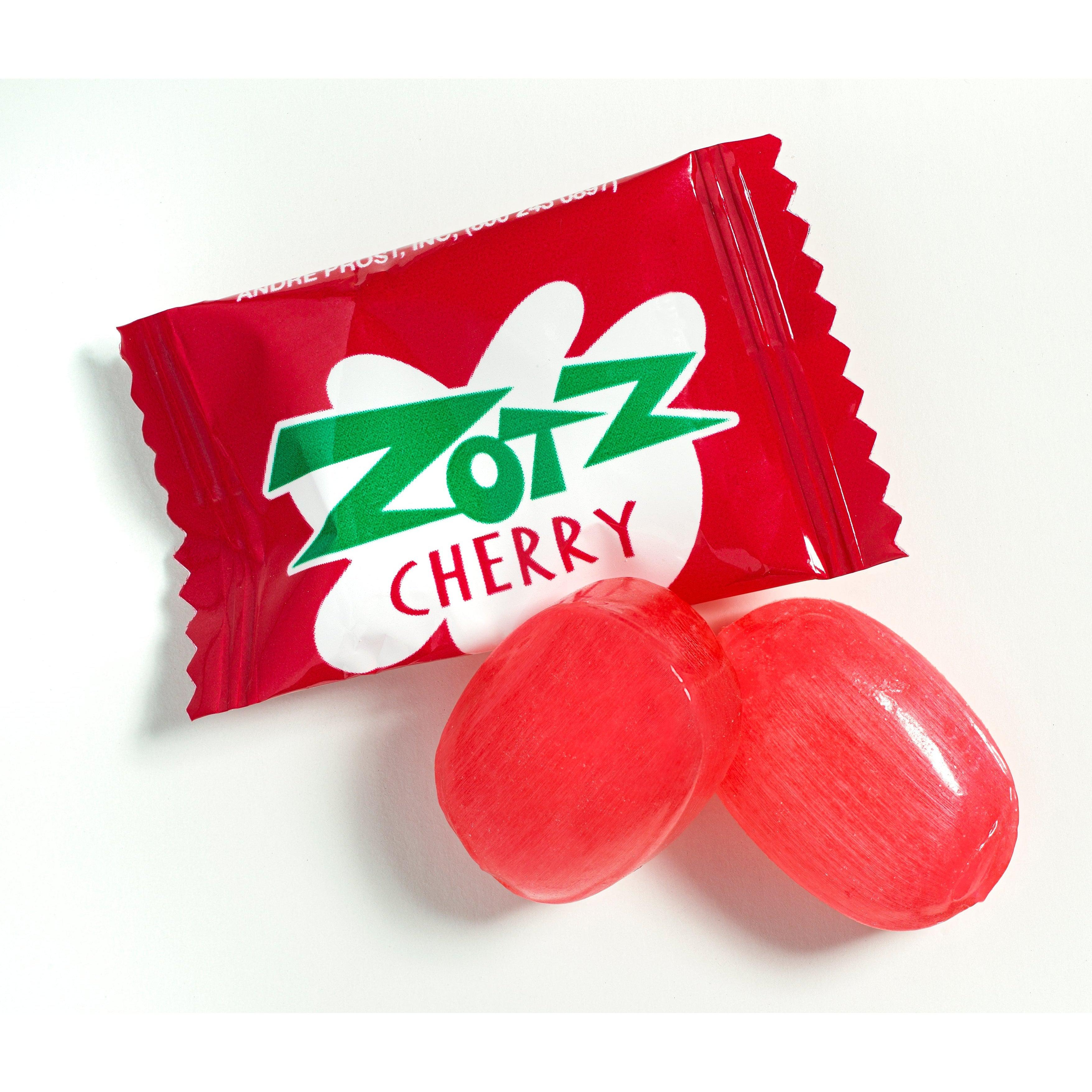 Zotz-Zotz Hard Candies Cherry - 46 Piece 8.1 oz Bag-0581-Legacy Toys