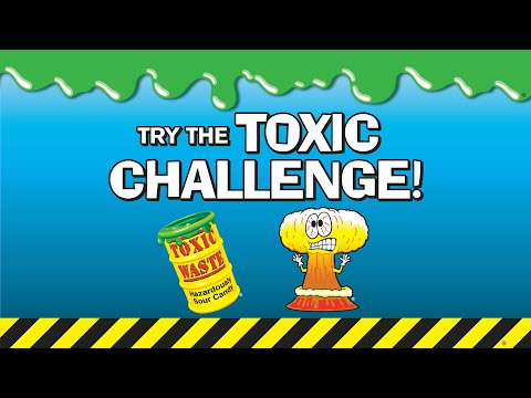 Toxic Waste Giant Candy Bank with Stickers